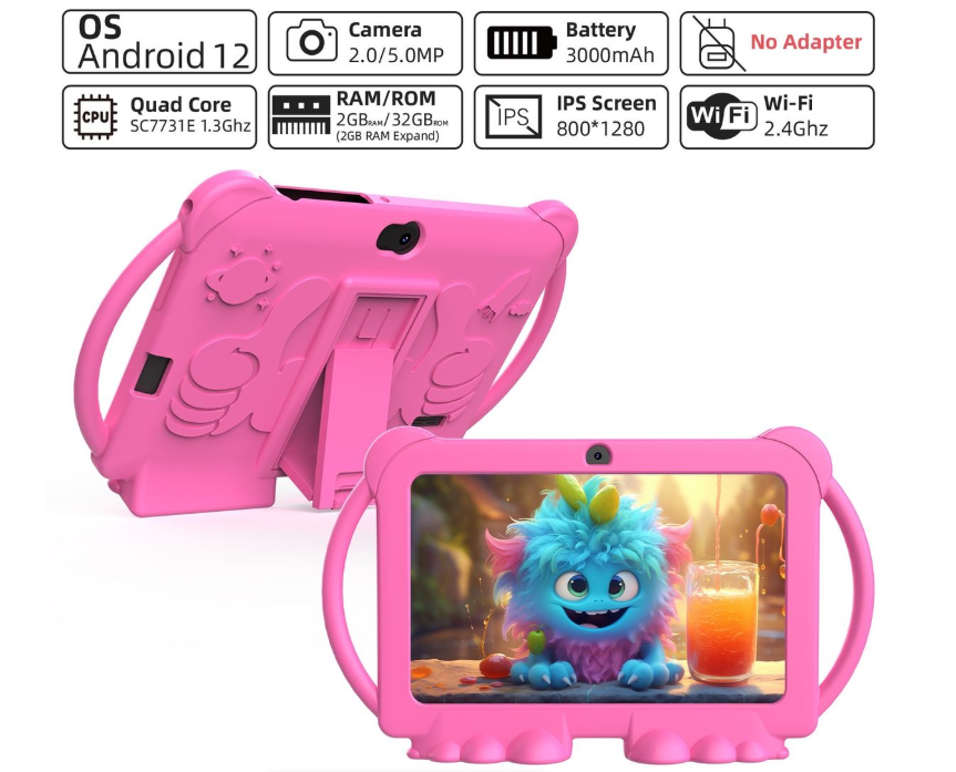 7-Duim Opvoedkundige Tablet vir Kinders – Leer Is Pret Gemaak